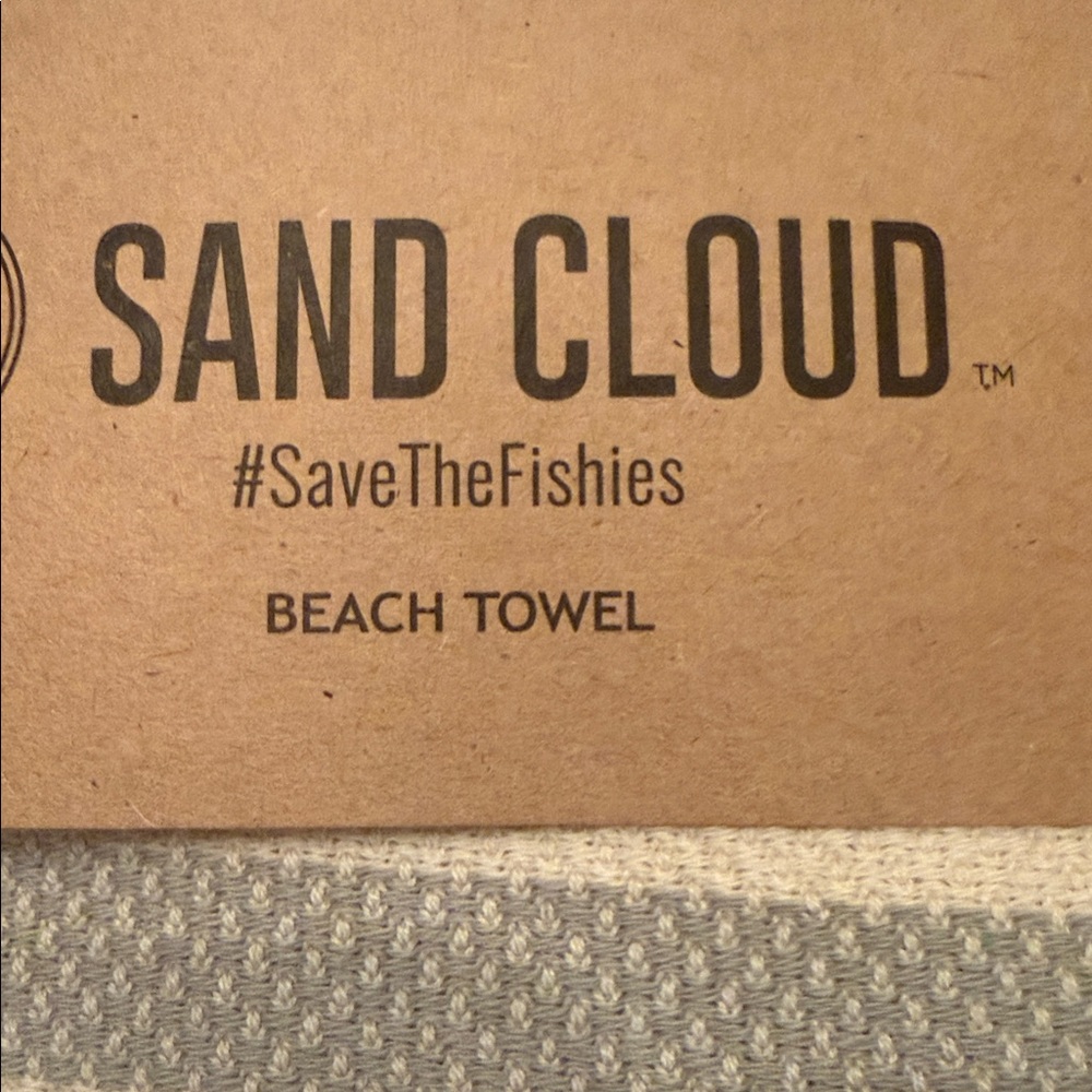 Sand Cloud Black and White Tote Bag and Blanket Set - Picture 2 of 4